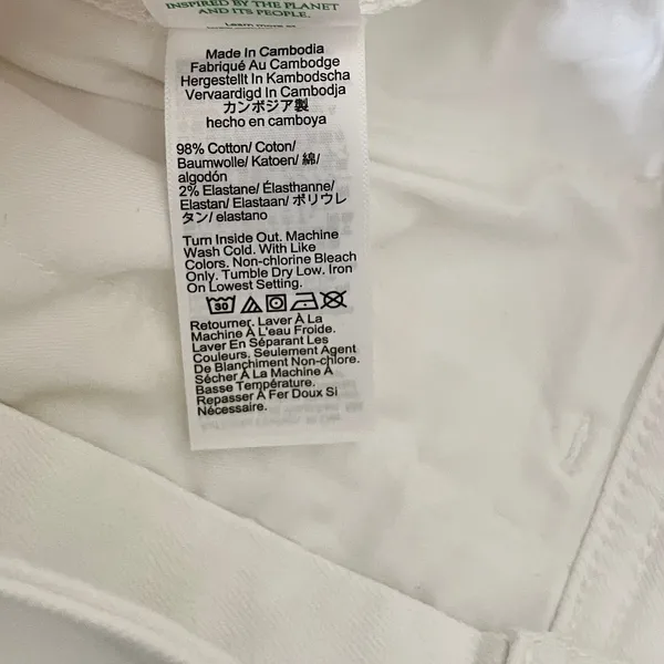 NWT!! J. CREW Slim Wide Leg Jeans Stacked Buttons Solid White Preppy Size 27 - Image 14