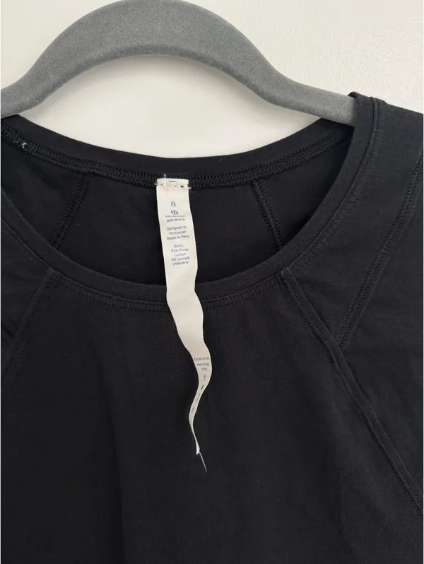 Lululemon black crop top - Image 3