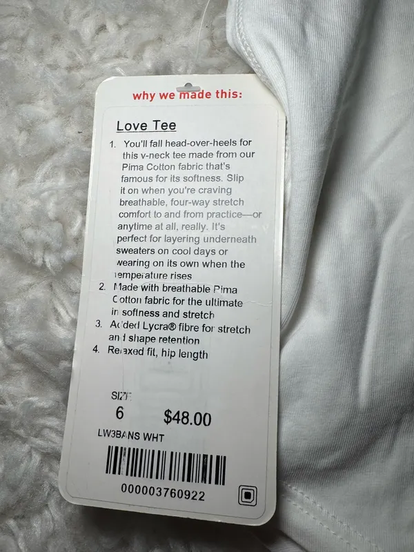 Lululemon Love Tee - Image 5