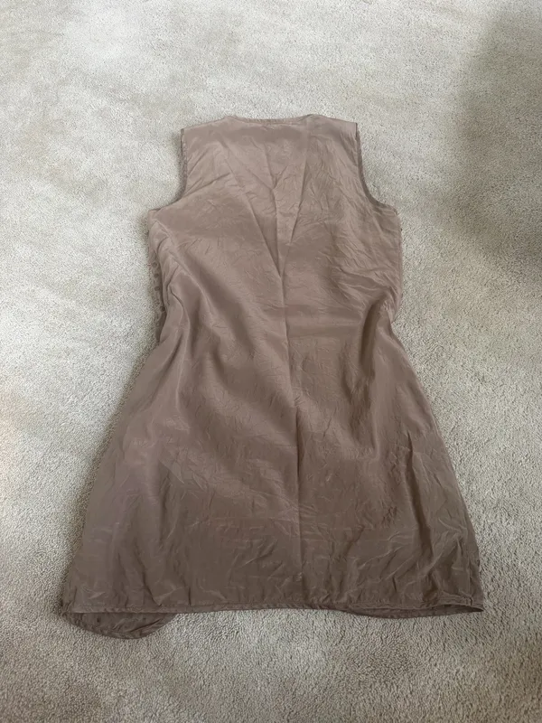 Jenny Han Brown Studded Cutout Sleeveless Dress Size S - Image 3