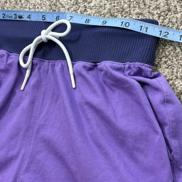 Jordan Sport Womens Diamond Basketball Shorts Purple Loose Fit Jumpman‎ XS - Image 7