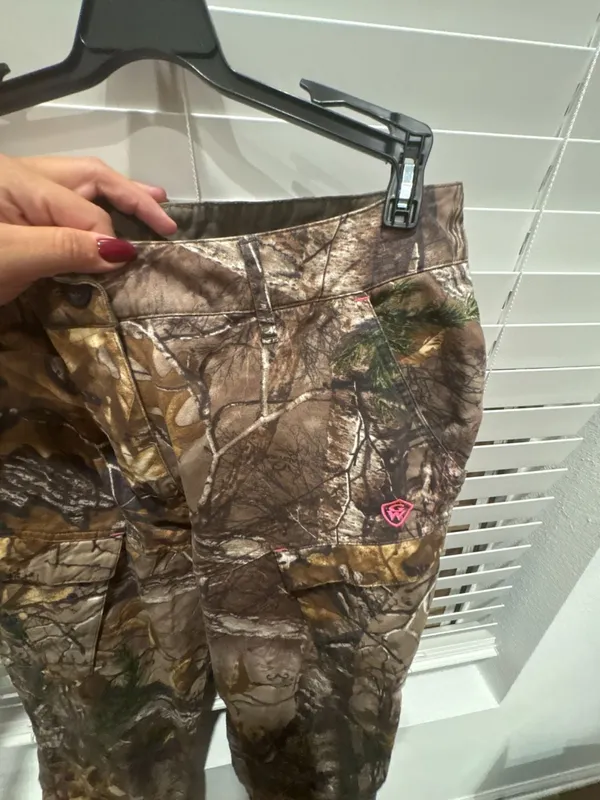 Game Winner Realtree Camo Cargo Pants Size S (4-6) Hunting Cotton - Image 6