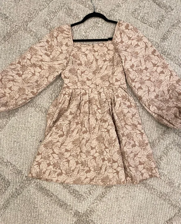brown dress - Image 2