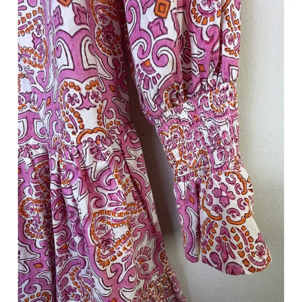 Tuckernuck Pomander Place Poplin swing Dress medium resort festival brunch - Image 8