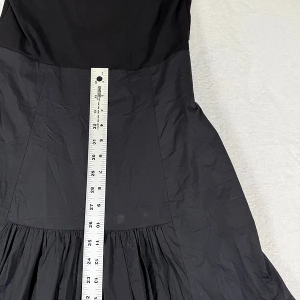 Tuckernuck Womens Black Off the Shoulder Long Sleeve Tiered Maxi Dress Size M - Image 7