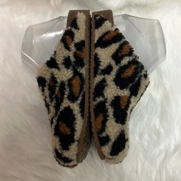 Steve Madden VESA Scuff Leopard Print Size 7 BIN 19‎ - Image 5