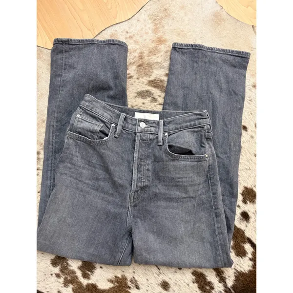 Mother Denim The Rambler Ankle In Uncommon Ground Gray Size 29 - Image 2