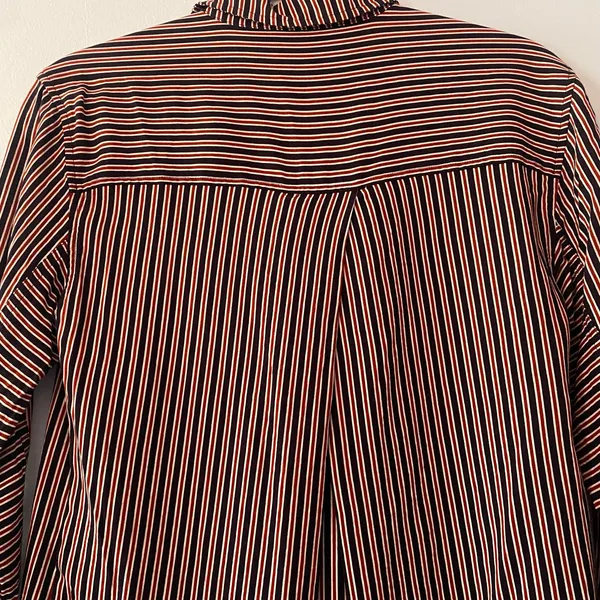 Maeve by Anthropologie Adelaide Poplin Striped Button Down Shirt Women's size XS - Image 9