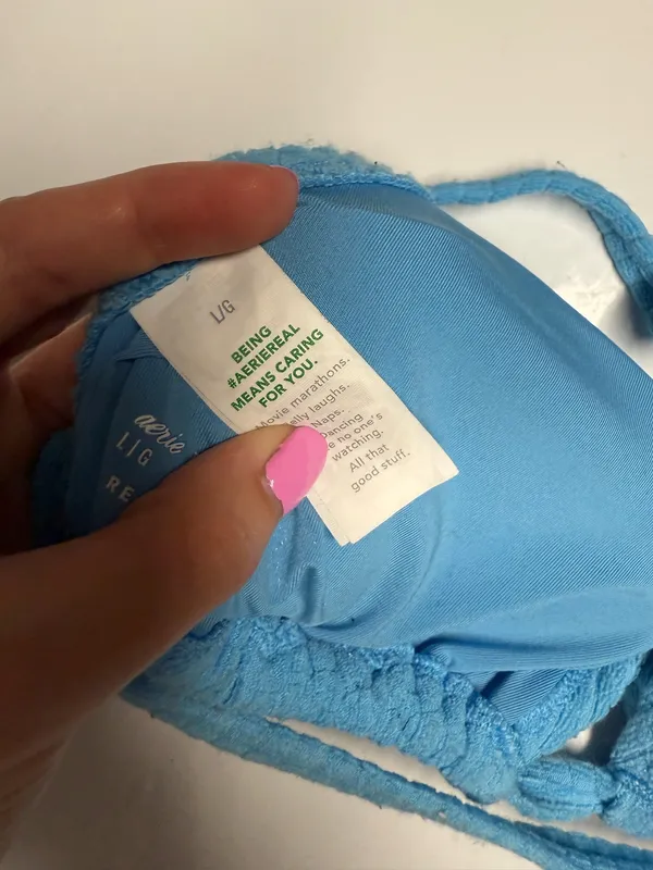 Aerie Terry Cloth Bikini Top - Image 3