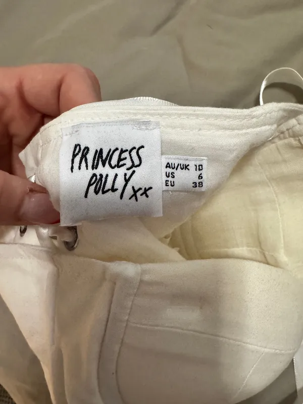 Princess Polly Top White - Image 3