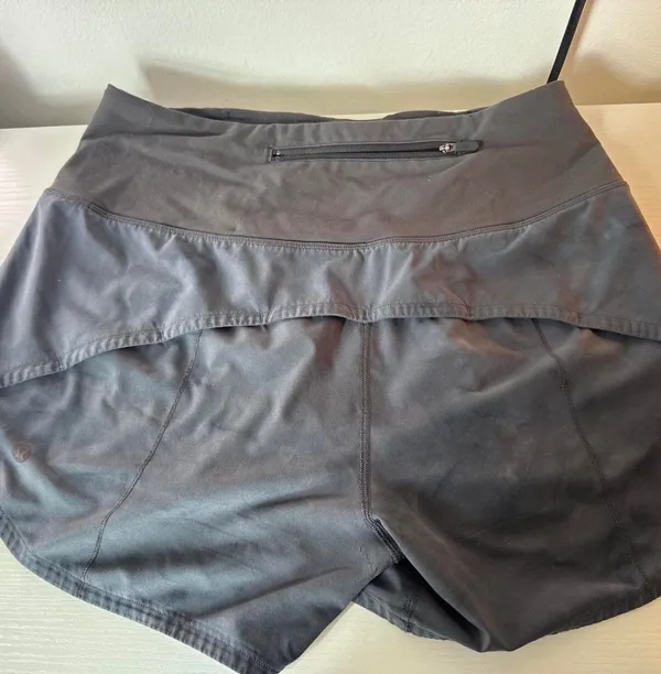 Grey Lululemon Speed Up size 6  - Image 2