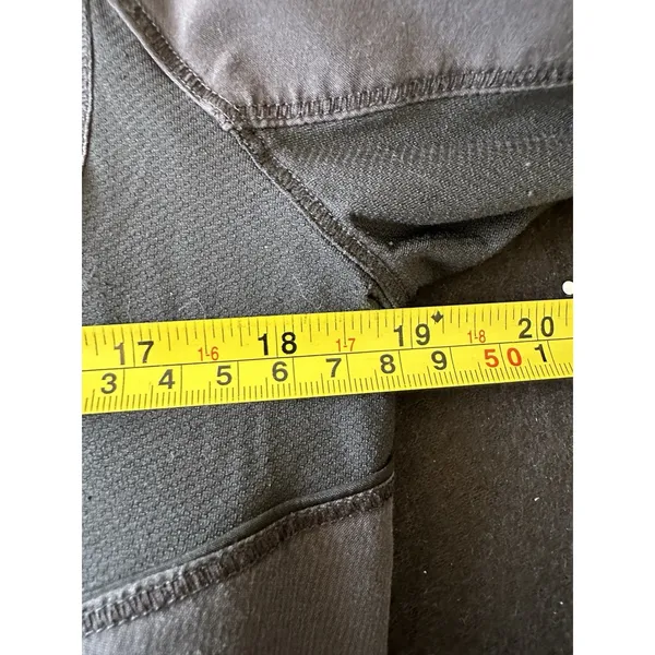 Lululemon Gray Blackish Size 6‎ Athletic Jacket missing zipper - Image 4