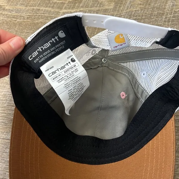 NWOT Carhartt Pink Mesh Adjustable Cap - Image 3