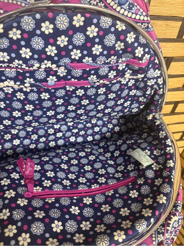 Vera Bradley purple paisley handbag - Image 8