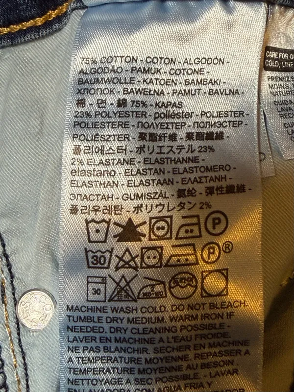 Levi’s 311 Shaping Skinny Jeans Size 24 Medium Wash Stretch Denim - Image 7