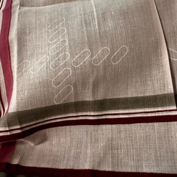 Vintage cotton handkerchief - Image 2