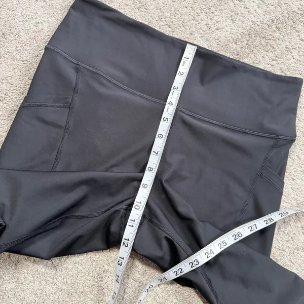 Old Navy Women’s Powersoft High Rise 7/8 Leggings Pockets in Black L - Image 12