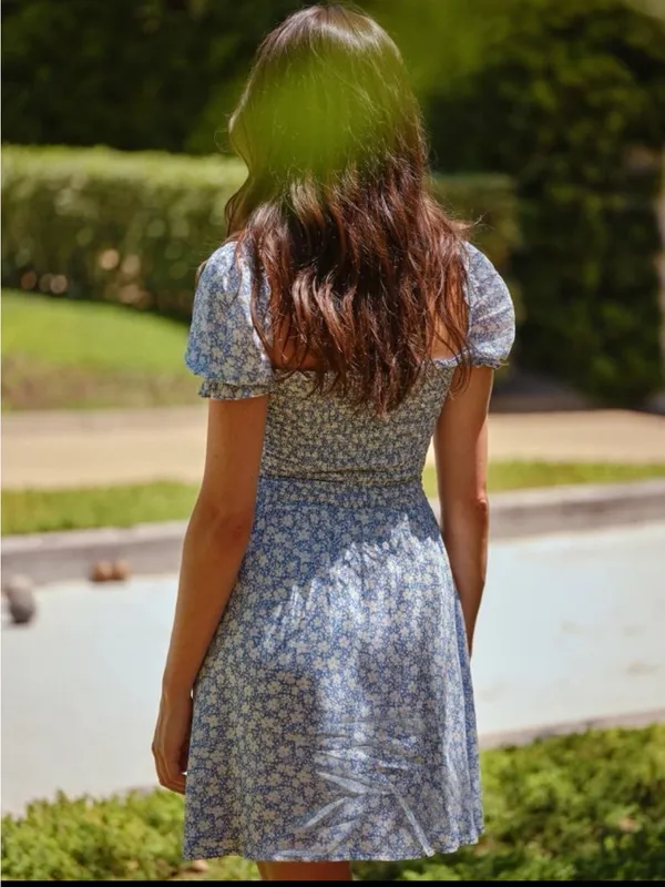 Reformation | Orangerie Mini Dress - Image 4