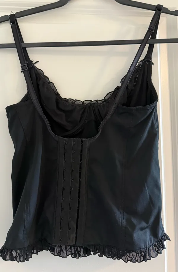 Black Victoria's Secret Corset Top - Image 3