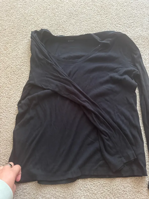 black long sleeve a new day shirt - Image 2
