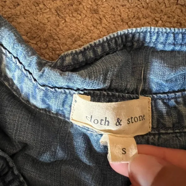 Cloth‎ & Stone blue small top - Image 9