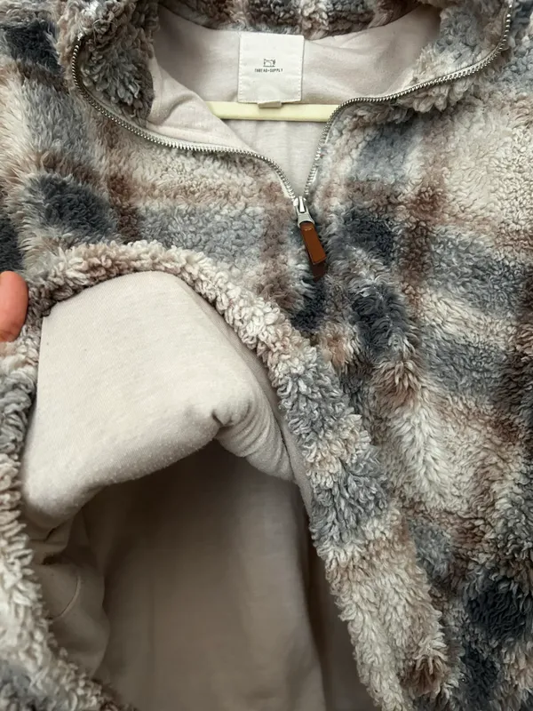 Thread and Supply Fuzzy Pullover Sweater - Image 5