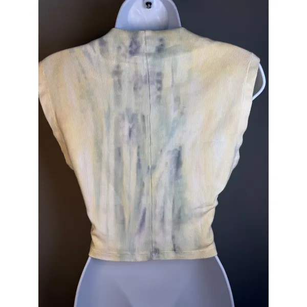 Young Fabulous & Broke Pierce‎ Tie Dye Ribbed Tank S Cropped Layering - Image 6