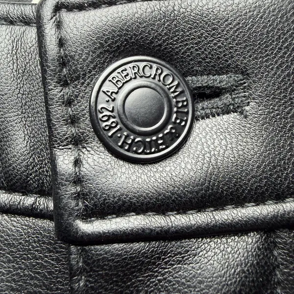 Abercrombie Curve Love The Skinny High Rise Faux Leather Pants Black 31/ 12 - Image 8