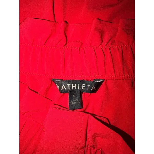 Athleta Red Shorts Size 6 Athletic - Image 3