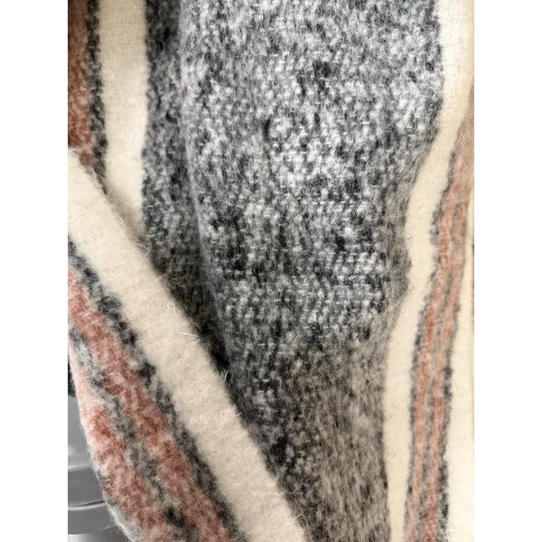 FREE PEOPLE Brushed‎ Racer Stripe Blanket Scarf $58 MSRP - Image 5