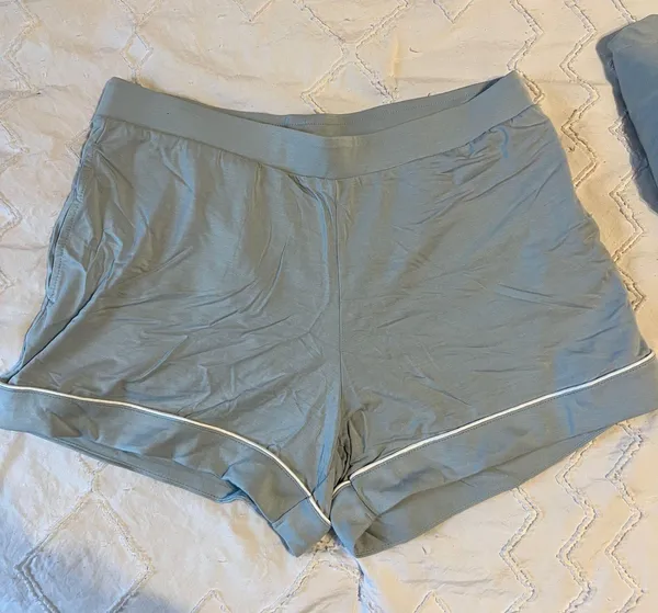 Bamboo Short Sleeve Shorts Pajama Set - Image 3