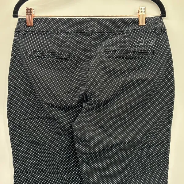 Old Navy Mid-Rise Harper Fine Polka Dot Ankle Pants Size 6 - Image 3