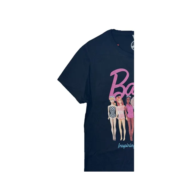 Barbie Women's Top Barbie Inspiring Girls Since 1959 Graphic Short Sleeve Medium - Image 2