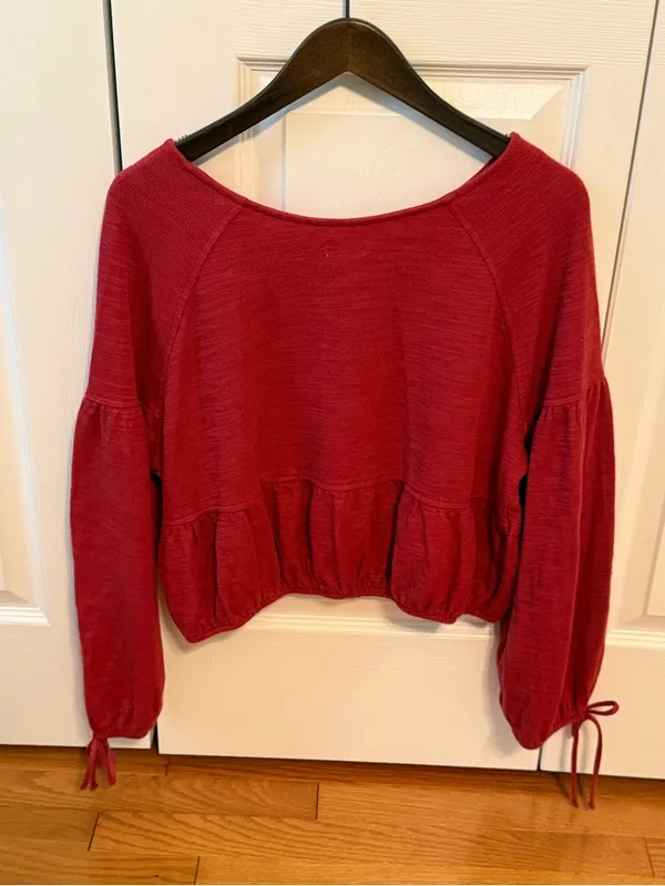 Aerie Endless Summer Cropped Sweatshirt - Image 3
