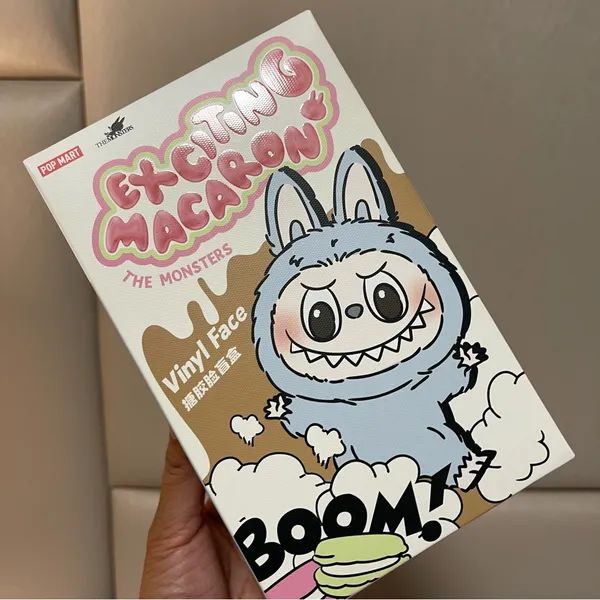 Labubu Authentic POP MART Exciting Macaron Vinyl Face Blind Mystery Box New - Image 8