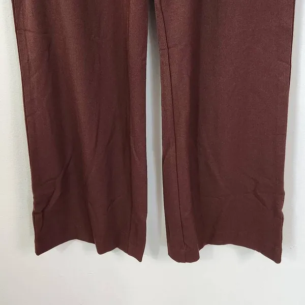WeWoreWhat Brown Low Rise V Pant NWT Size Small Revolve pants - Image 5