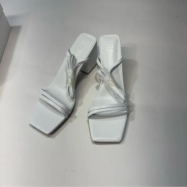 Raye Ibiza Heels in White size 8 - Image 2