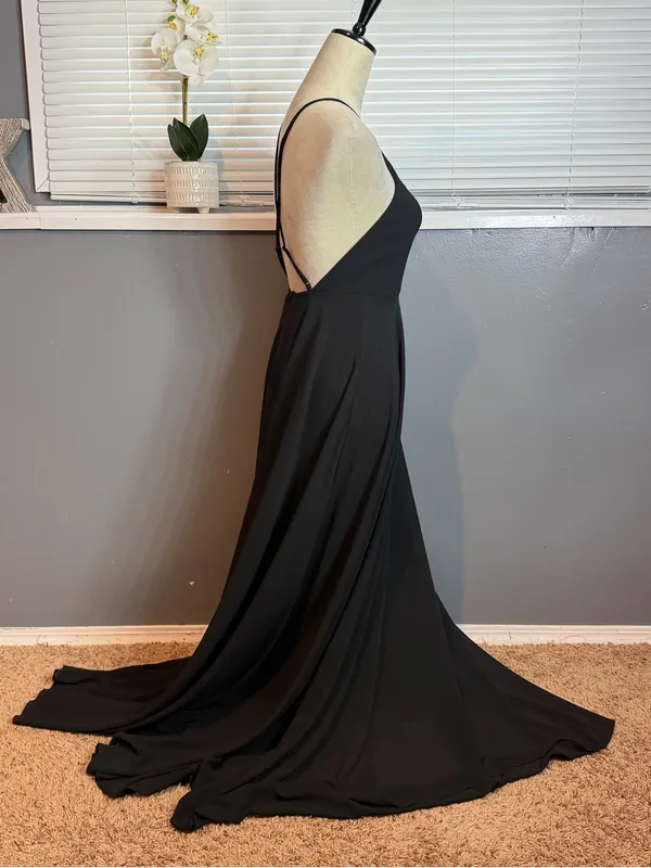 Lulus Mythical Kind of Love Black Open Back Maxi Dress - Image 5