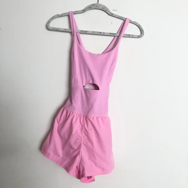 Free People Movement Righteous Runsie Summer Lovin Pink/Rose XS - Image 3