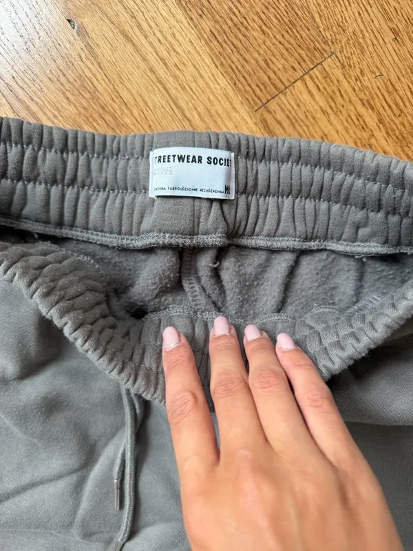 Grey joggers Gray Size M - Image 2