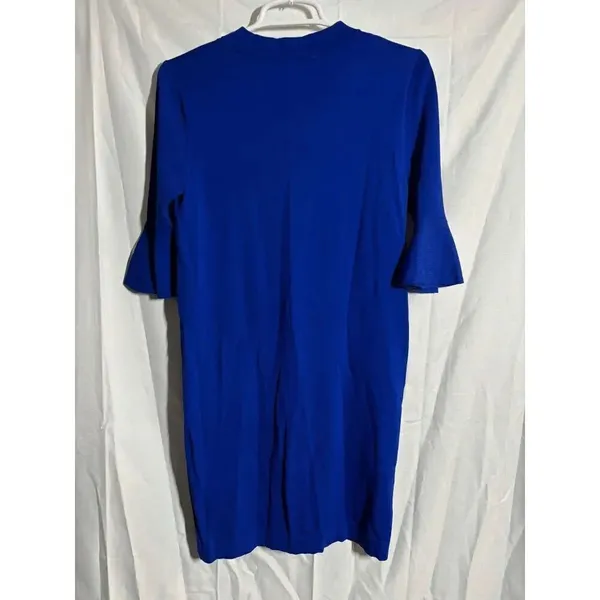 COS Tricot Blue Mini Dress Womens Size XS - Image 2