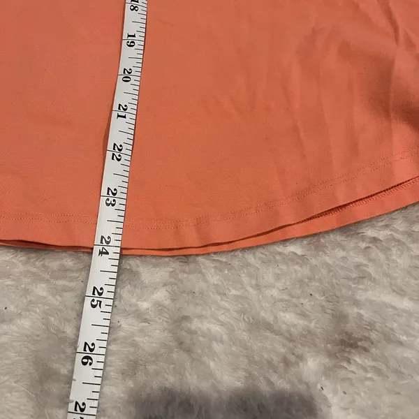 Lululemon Top Orange Athletic Running Workout Training Gym Yoga Ladies See Pics - Image 3