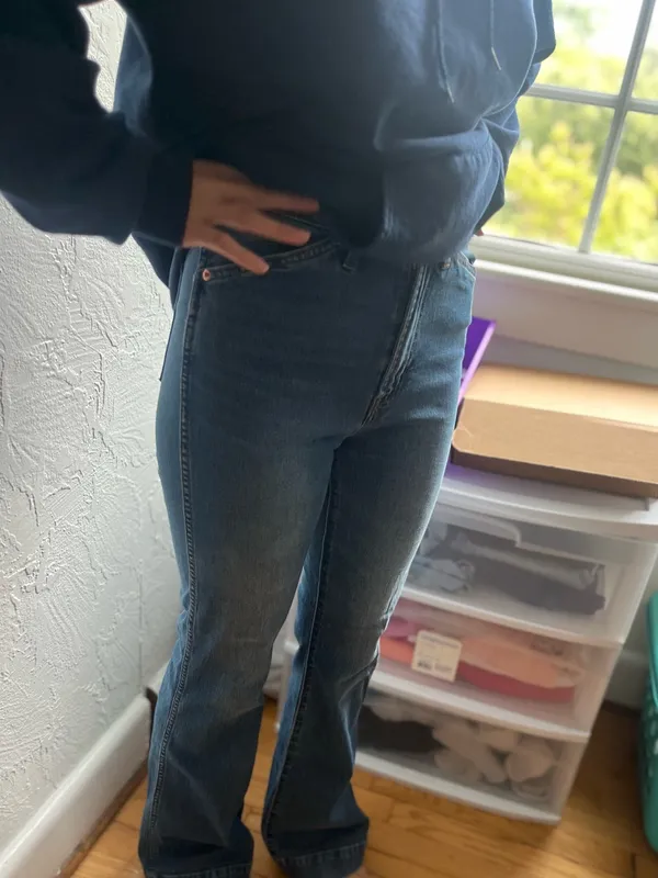 GAP Dark Blue Flare Jeans - Image 3