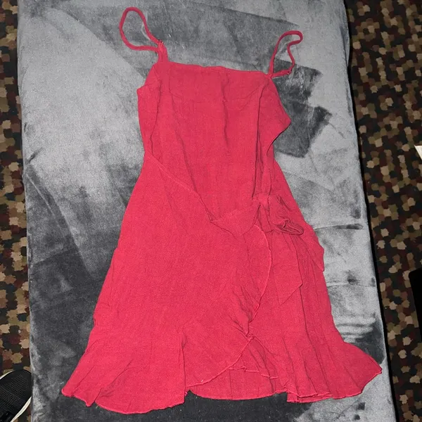 Princess Polly Caedere Mini Dress in Maroon Size 2 New with tag - Image 6