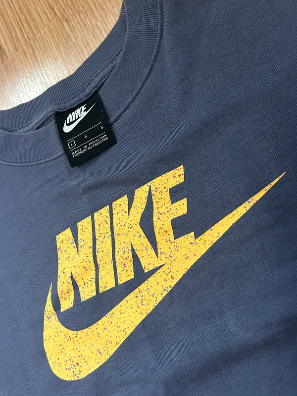Nike Cropped Tee with Adjustable Waist - Image 2