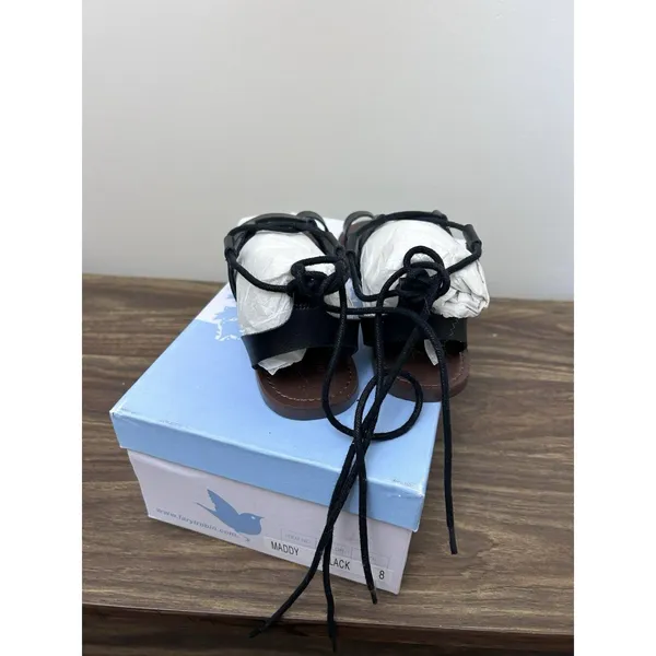 Farylrobin‎ Maddy Black gladiator sandals size 8 - Image 4