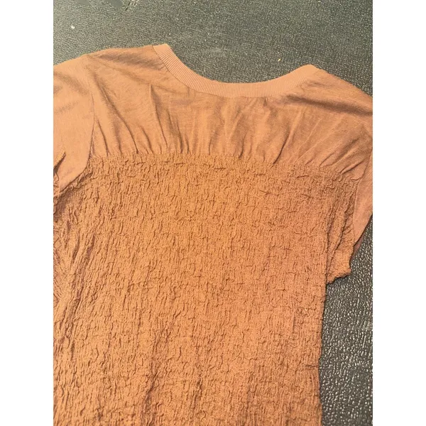Maeve Anthropologie brown top - Image 2