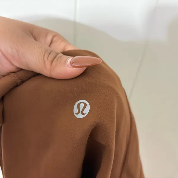 Lululemon Align Tank Brown Size 2 V Neck Yoga Built In Bra - Image 5