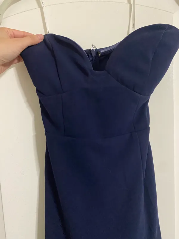 Strapless Mermaid Maxi Dress - Image 3