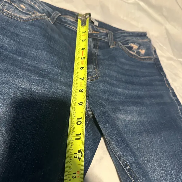 Vervet Flying monkey Classic Blue Denim women Jeans size 28 - Image 8